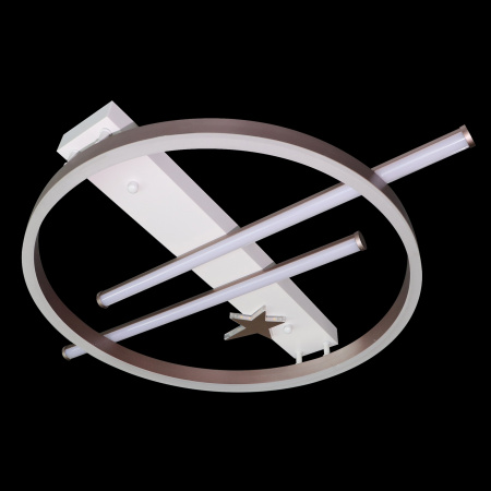 картинка Потолочная люстра светодиодная с пультом и управлением смартфоном регулировка яркости цветовой температуры ночной режим и таймер HIGH-TECH LED LAMPS 82010 от магазина BTSvet