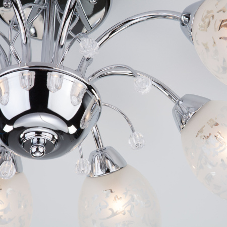 картинка Потолочная люстра 30026/8 хром от магазина BTSvet