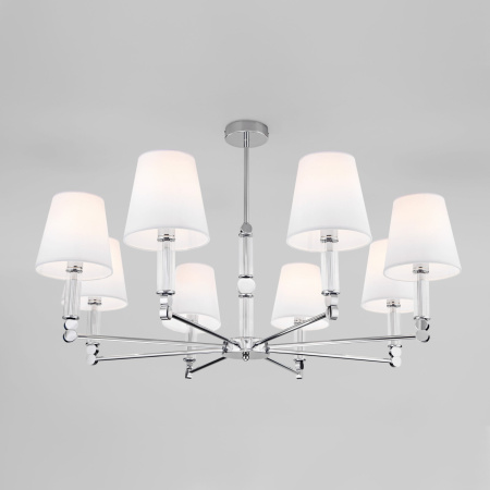 Потолочная люстра на штанге Eurosvet Conso 60145/8 хром