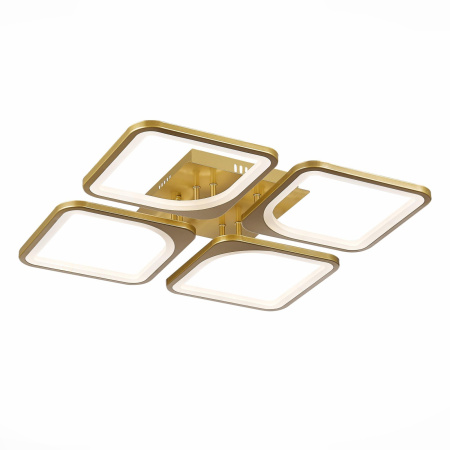 картинка Потолочная люстра светодиодная диммируемая с пультом регулировкой цветовой температуры и яркости Valiano SLE500422-04 от магазина BTSvet