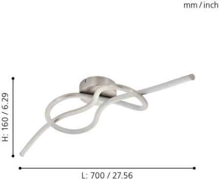 картинка Потолочная люстра Novafeltria 97937 от магазина BTSvet