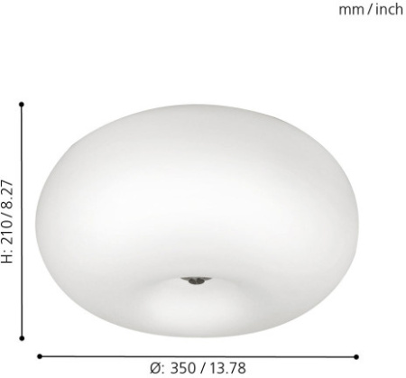 картинка Потолочный светильник Optica 86812 от магазина BTSvet