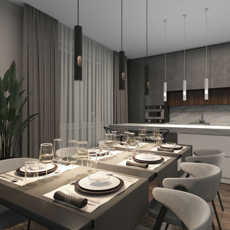 картинка Подвесной светильник Aero DK4045-BK от магазина BTSvet