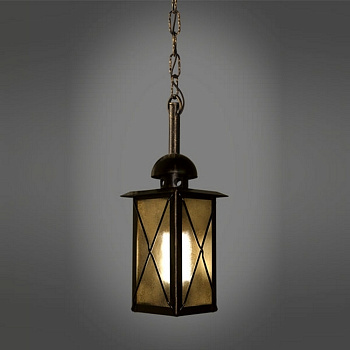 Кованый уличный светильник подвесной Baveno 260-01/bg-14