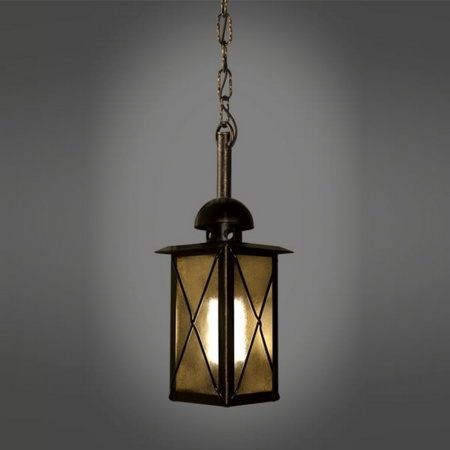 Кованый уличный светильник подвесной Baveno 260-01/bg-14