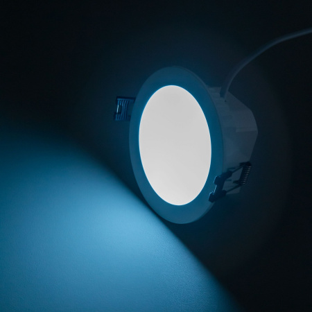 картинка Встраиваемый светильник светодиодный с регулировкой яркости и цветовой температуры Акви CLD008110V IP44 от магазина BTSvet