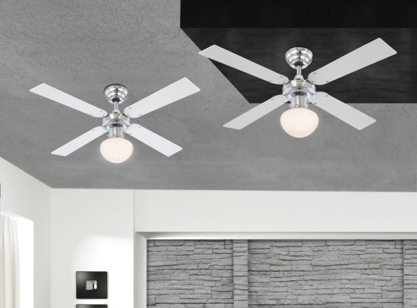 картинка Потолочная люстра с вентилятором Champion 330 от магазина BTSvet