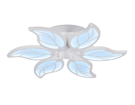 картинка Потолочная люстра светодиодная с пультом регулировкой цветовой температуры и яркости с ночным режимом ACRYLICA FA459 от магазина BTSvet