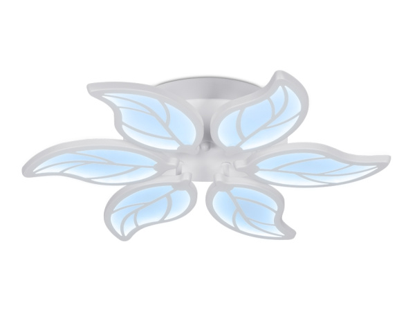 картинка Потолочная люстра светодиодная с пультом регулировкой цветовой температуры и яркости с ночным режимом ACRYLICA FA459 от магазина BTSvet