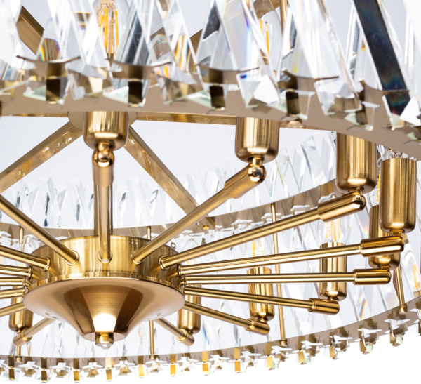 картинка Подвесная люстра хрустальная Bivara 7567/18 SP-16 от магазина BTSvet