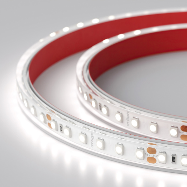 картинка Светодиодная лента RTW 2-5000PS-50m 24V White6000 2x (3528, 120 LED/m, LUX) (Arlight, 9.6 Вт/м, IP67) 024574 от магазина BTSvet