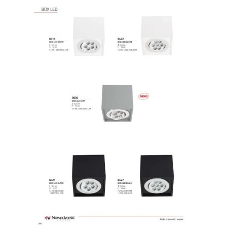 картинка Накладной светильник Box Led 6422 от магазина BTSvet