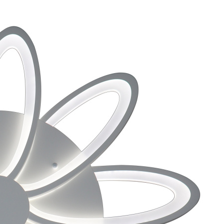 картинка Потолочная люстра светодиодная с пультом и управлением со смартфона регулировкой яркости и цветовой температуры ночной режим таймер HIGH-TECH LED LAMPS 82009 от магазина BTSvet