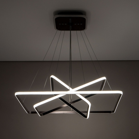 картинка Умная подвесная люстра Венге Неон Смарт CL731AK115E от магазина BTSvet