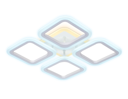 картинка Потолочная люстра светодиодная с пультом регулировкой яркости и цветовой температуры ночным режимом Acrylica Original FA441 от магазина BTSvet