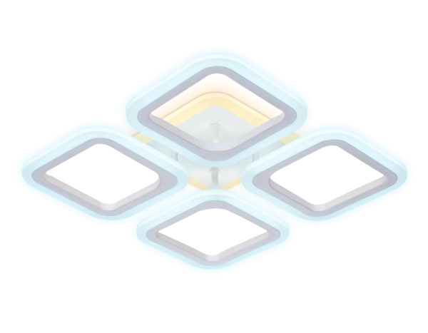 картинка Потолочная люстра светодиодная с пультом регулировкой яркости и цветовой температуры ночным режимом Acrylica Original FA441 от магазина BTSvet