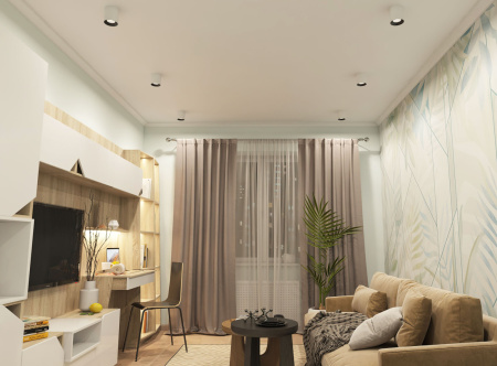 картинка Накладной светильник светодиодный DK3090-WB+WH от магазина BTSvet