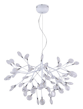 Подвесная люстра EVITA SP63 WHITE/TRANSPARENT
