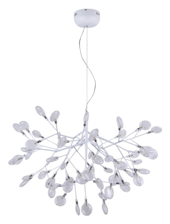 Подвесная люстра EVITA SP63 WHITE/TRANSPARENT
