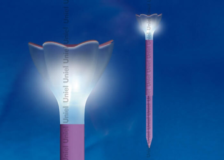 картинка Грунтовый светильник светодиодный на солнечных батареях USL-C-417/PT305 Purple crocus IP44 от магазина BTSvet
