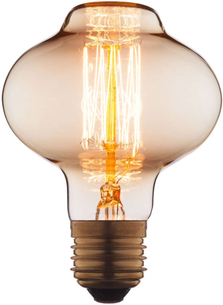 Ретро лампочка накаливания Эдисона груша E27 40W 2400-2800K 8540-SC