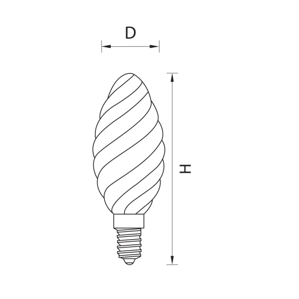 картинка Лампочка светодиодная филаментная 933704 от магазина BTSvet