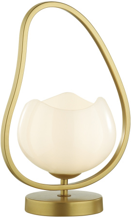 картинка Интерьерная настольная лампа с выключателем Waterlily 4873/1T от магазина BTSvet