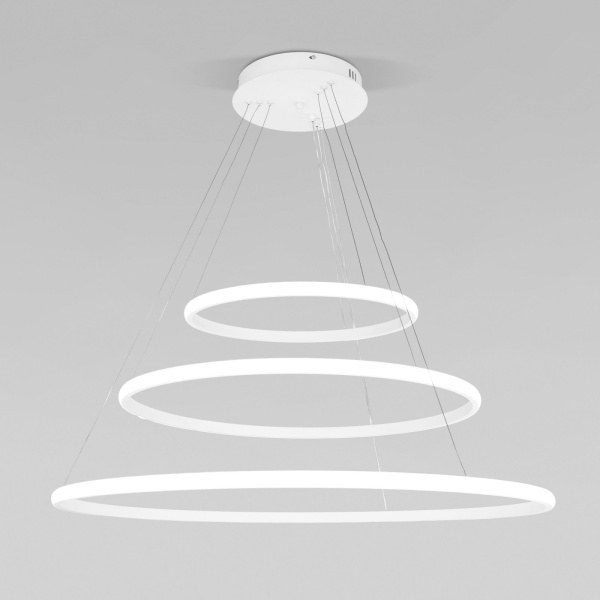 картинка Подвесной светодиодный светильник Collars 90264/3 белый от магазина BTSvet