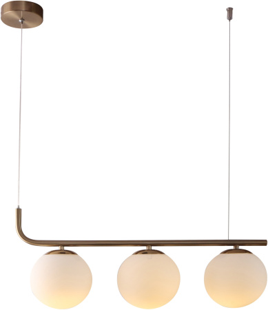 Подвесной светильник Bolton 1163/3S E27*60W Atique brass