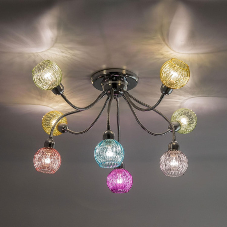 картинка Детская разноцветная люстра Popurri CL604181 от магазина BTSvet