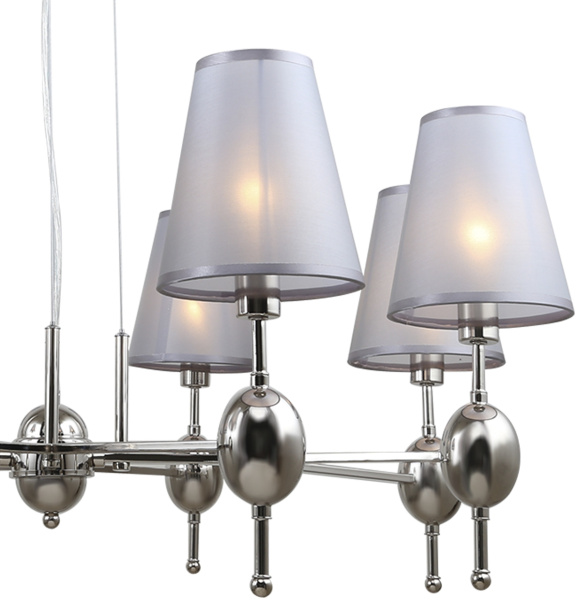 картинка Люстра подвесная Elegy 2106/8S E14*40W Nickel от магазина BTSvet