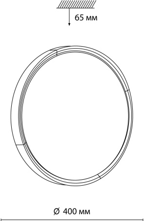 картинка Настенно-потолочный светильник Velio 7612/DL от магазина BTSvet