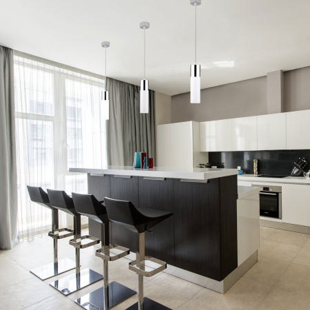 картинка Подвесной светильник Double Topper 50135/1 LED хром/белый от магазина BTSvet