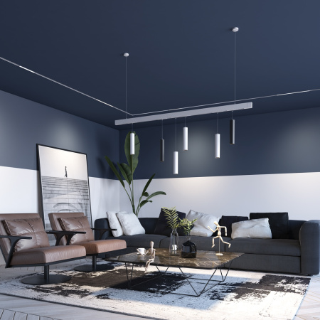 картинка Трековый светильник диммируемый светодиодный с пультом и регулировкой цветовой температуры Shino 358621 от магазина BTSvet