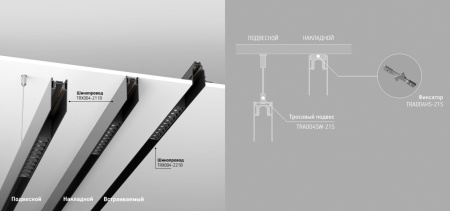 картинка Шинопровод Busbar trunkings TRX004-222B от магазина BTSvet