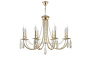 картинка Подвесная люстра VICTORIA SP8 GOLD/AMBER от магазина BTSvet