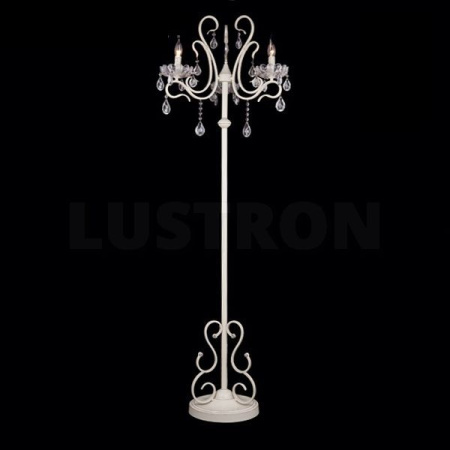 картинка Торшер в форме подсвечника 12205/3F белый Strotskis от магазина BTSvet