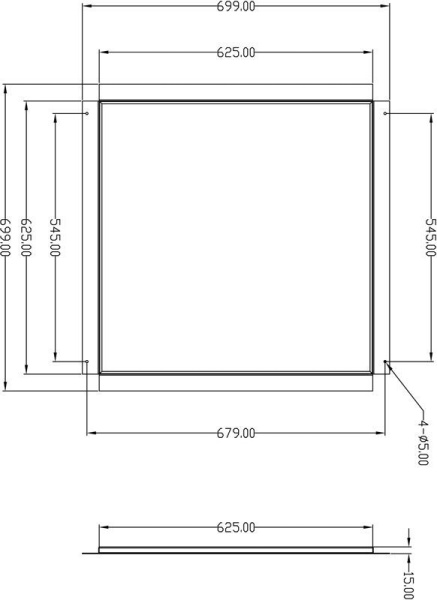 картинка Рамка для светильника Frame for plaster 930232 от магазина BTSvet