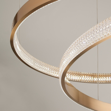 картинка Подвесная люстра светодиодная с пультом и управлением смартфоном регулировкой яркости Smart Posh 90275/3 от магазина BTSvet