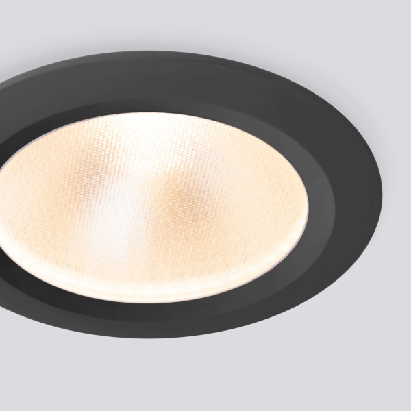 картинка Встраиваемый светодиодный влагозащищенный светильник Light LED 3003 35128/U черный от магазина BTSvet