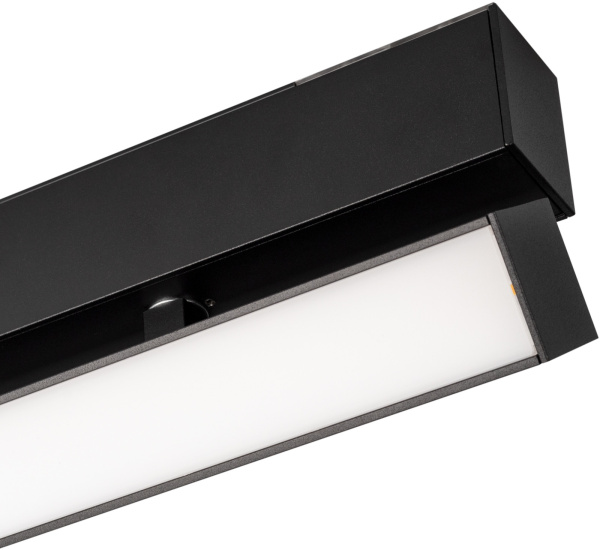 Трековый светильник светодиодный MAG-FLAT-FOLD-45-S1005-30W Day4000 (BK, 100 deg, 24V) (Arlight, IP20 Металл, 3 года) 027004