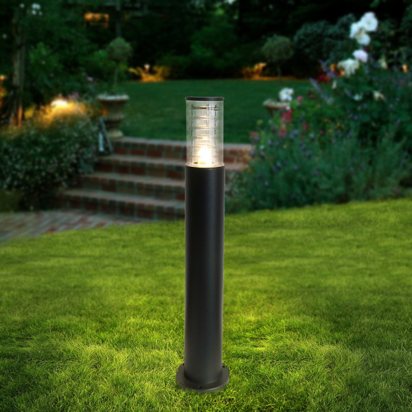 картинка Наземный светильник 1507 TECHNO черный от магазина BTSvet