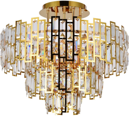 картинка Потолочная люстра хрустальная Mintaka A1005PL-10GO от магазина BTSvet