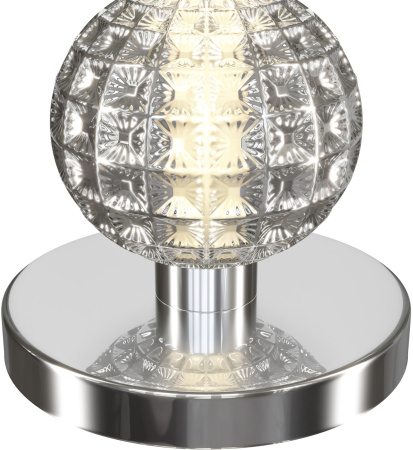 картинка Интерьерная настольная лампа светодиодная с выключателем Collar MOD301TL-L18CH3K от магазина BTSvet