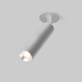картинка Точечный светильник встраиваемый Diffe серебряный 8W 4200K 25040/LED от магазина BTSvet