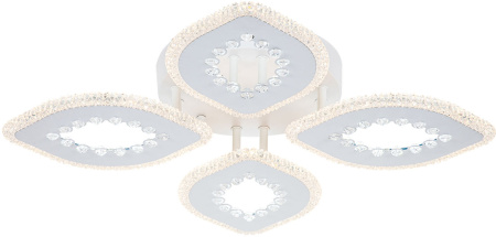 картинка Потолочная люстра Dew 10271/4 LED*72W White от магазина BTSvet