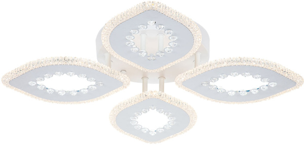 картинка Потолочная люстра Dew 10271/4 LED*72W White от магазина BTSvet