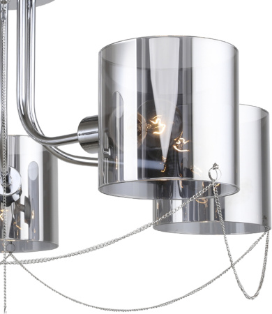 картинка Люстра потолочная на штанге Intense 683/5P E14*40W Chrome от магазина BTSvet