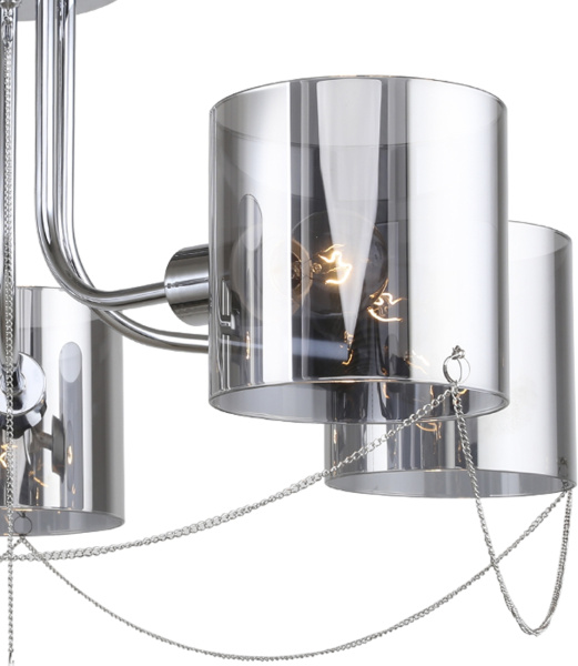 картинка Люстра потолочная на штанге Intense 683/5P E14*40W Chrome от магазина BTSvet