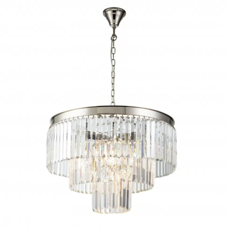 картинка Подвесная люстра хрустальная Triumph 7383/8P NICKEL от магазина BTSvet
